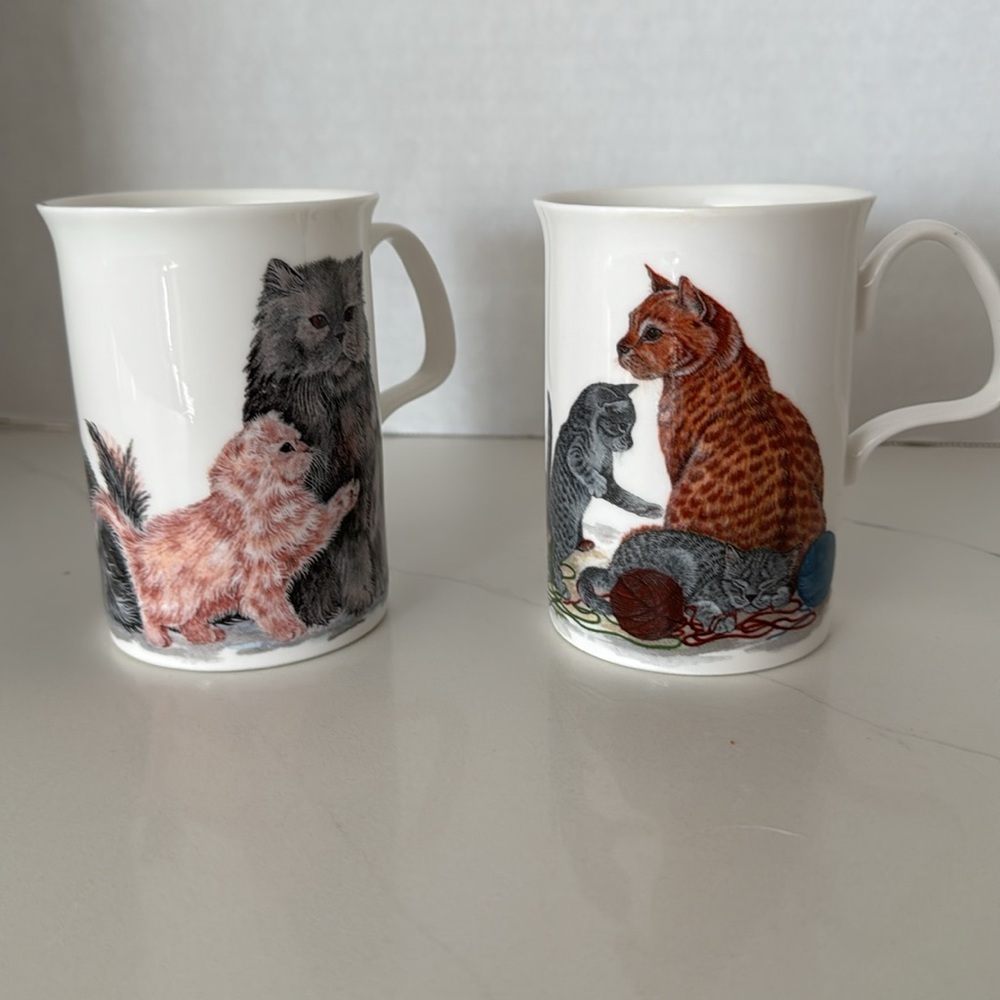 Roy Kirkham Cat
Lovers Mugs set of 2